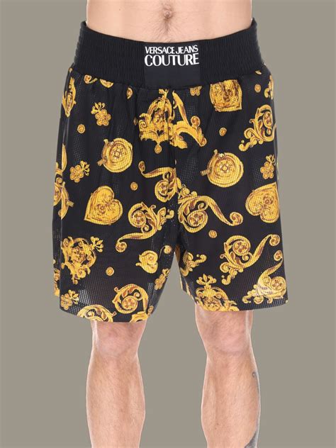 versace denim pants mens|Versace denim shorts.